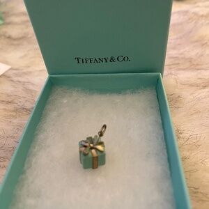 Tiffany blue box charm pendant